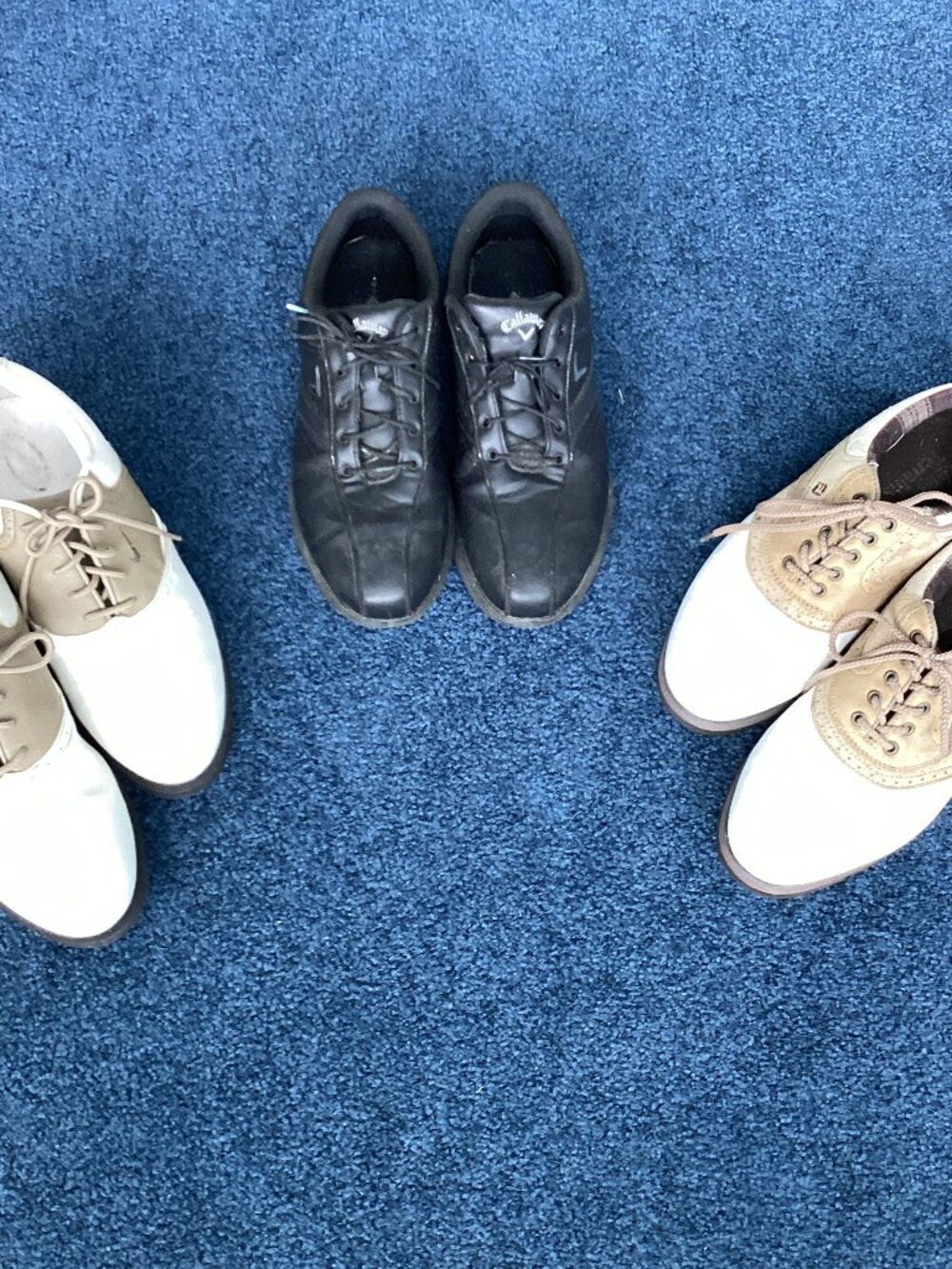 Bundle of 3 – Women’s Golf Shoes (FootJoy, Nike, Callaway) – sz 8